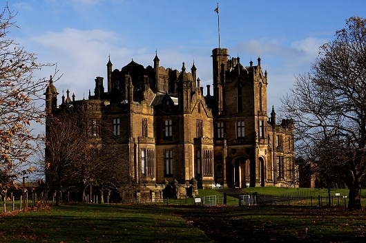 Photo of Allerton Castle reproduced from HHA